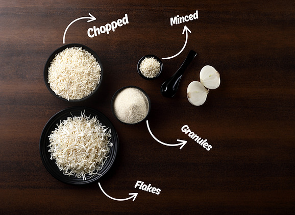 Dehydrated White Onion Manufacturers/suppliers and exporter India. Yogiras International